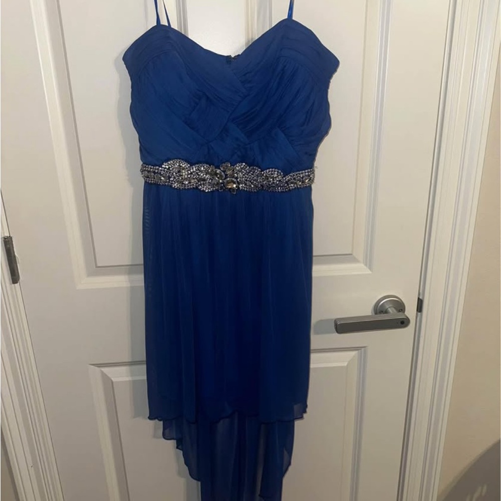 Elegant Blue Evening Dress